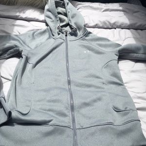 Underarmour full zip fleeced lined hoody
